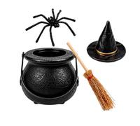 Caldaia da di Halloween, decorazione per la casa delle bambole, per caramelle, per bambini, adolescenti, adulti, decoratori, casa infestata, sala lezioni, appartamento, casa, ufficio
