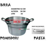 CALDAIA E/O COPERCHIO ALLUMINIO PENTOLONE X SAGRE X BIRRA SALSA POMODORI 7 2023