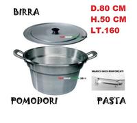 CALDAIA E/O COPERCHIO ALLUMINIO PENTOLONE X SAGRE X BIRRA SALSA POMODORI 7 2023