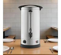 Caldaia elettrica - Urna per catering in acciaio inox con rubinetto antigoccia, indicatore del livello dell'acqua, controllo automatico del riebollizione, mantiene al caldo per uso domestico e