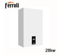 Caldaia murale a condensazione BLUEHELIX ALPHA 28 C per riscaldamento e produzio