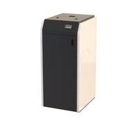 Caldaia pellet Idro Ravelli HR EVØ 250 SMART 25kw autopulente acciaio verniciato