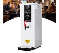 Caldaia per acqua calda, 40 l, in acciaio inox, con pannello di controllo digitale e rubinetto antigoccia, per preparare caffè e tè