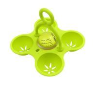 Caldaia per uova indipendente, stoccaggio e griglia per uova | Contenitore creativo in silicone per cacciatori di uova | Gadget resistenti al calore accessori da cucina per colleghi d
