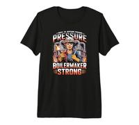 Caldaia Strong Women in Trades Design Maglietta Premium