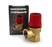 Caldaia valvola di pressione di sicurezza 1/2'' Fxf BSP vari pressione 3 bar