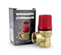 Caldaia valvola di pressione di sicurezza 1/2'' Fxf BSP vari pressione 6 bar