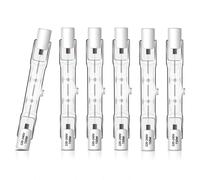 Caldarax 6 Pezzi Lampadina Alogena R7s 78mm 150W Dimmerabile, J78 Lampadina Alog