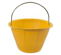 Caldarella secchio per muratore in plastica con attacco manico antinfortunistico