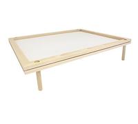 Panetta secca alimenti, pasta, impilabile cm 51x40x8 in legno di faggio con rete per alimenti - 8014405043304