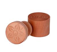 STAMPO CORZETTI CROSETTI MOULD SHAPED GENOVESI FIORE FONDO RILIEVO Ø 5.3