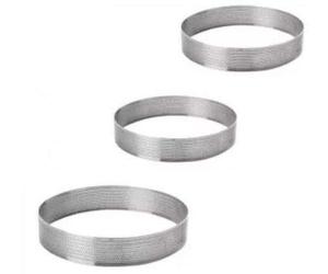 Calder Cerchio Microforato 27x3,5 H cm. Inox 18/10