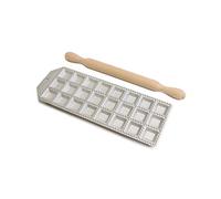 Raviolatore stampo quadro Calder 24 ravioli con mattarello 2149 raviolini Rotex