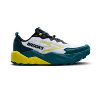 Brooks Caldera 8 - scarpe trail running - uomo 11,5 US Green/Yellow man Recycled Materials
