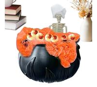 Calderone Decorazione Halloween - Decorazioni per la casa per Halloween, Calderone da spaventoso per casa infestata eventi Photobooth giardino aula tavolo da pranzo festival autunnali