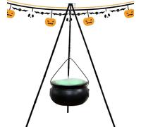 Calderone di Halloween Decorazione Vintage A Forma Di Pentola Per Dolci Con
