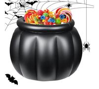 Calderone Gonfiabile Di Halloween Grande Capacità Nero Gonfiabile