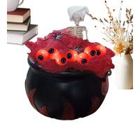 Calderone Halloween - Decorazioni Horror per Halloween - Calderone da Spaventoso per Casa Infestata Eventi Photobooth Giardino Aula Tavolo da Pranzo Festival d'Autunno