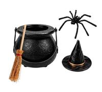 Calderone Halloween Mini Decorazione da Tavola per le Feste