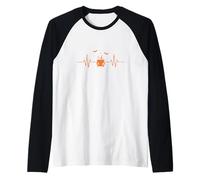 Calderone Magico Battito Cardiaco Halloween Maglia con Maniche Raglan