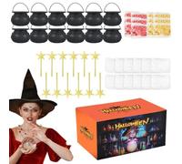 Calderone Magico Giocattolo Halloween Set Educativo Scientifico per Bambini | Giocattolo Streghe per Ragazzi Ragazze Adolescenti Scuola Festa Teatro