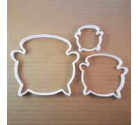 Calderone Strega Halloween Forma Biscotti Taglierino Dough Pasta Ripieno Sharp