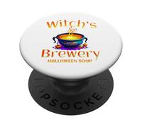 Calderone Streghe Pozione Magica Notte Halloween PopSockets PopGrip Adesivo