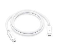 CalDigit Cavo intrecciato Thunderbolt 4 Pro, 1 m, 40 Gbps, 240 W, compatibile con Thunderbolt 3, Thunderbolt 5, USB4 tipo C, MacBook Pro, iMac, iPhone 17, bianco