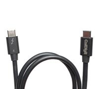 CalDigit - Cavo Thunderbolt 4 / USB 4, 40 Gbps 100 W, certificato Intel, compatibile con Thunderbolt 3 e USB tipo C, MacBook Pro 2016+, iMac 2017+ (2 metri, cavo Thunderbolt 4/USB 4)