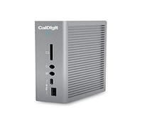 CalDigit TS3 Plus - Thunderbolt Station 3 (0.7m) - Carica 85 W, 7 porte USB 3.1, USB-C Gen 2, DisplayPort, Slot scheda SD UHS-II, LAN, Uscita ottica, per Mac + Pro 2016+ E PC Windows (Space Grey)