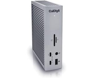 CalDigit TS4 Thunderbolt 4 Dock,18 porte, 98W di ricarica, 3x Thunderbolt 4 40Gb/s, 5xUSB-A, 3xUSB-C (10Gb/s), 2.5GbE, singoli display 8K o doppio 6K 60Hz, PC, Chrome compatibile con cavo da 0.8 m