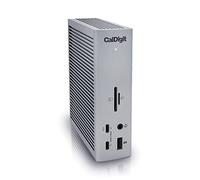 CalDigit TS4 Thunderbolt 4 Dock - 18 porte, ricarica 98W, 3x Thunderbolt 4 40Gb/s, 5 x USB-A, 3 x USB-C (10Gb/s), 2.5GbE, display singolo 8K o doppio 6K 60Hz, Mac, PC, Chrome Compatibile con cavo da
