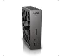 CalDigit TS5 Plus Dock Thunderbolt 5 - 20 Porte, 140W, 10GbE, 3 Display, USB4, PCIe 64Gb/s - Dock Professionale per Mac e PC con Connettività Estrema e Prestazioni Avanzate