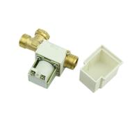 Caldo 24V per Dc Elettrico Solenoide Valvola Acqua Aria N/C 1.3cm Normalmente