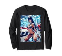 Caldo Asiatico Modelli - Sexy Asiatico Donna Con Esotici Auto #1 Maglia a Manica