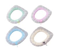 Caldo Cuscino per WC, 4 Pezzi, per Il Bagno, per i Proprietari di casa e Gli inquilini in climi Freddi, per Cantine, camere degli Ospiti, casa Vacanze, Appartamenti e