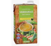 Caldo de Verduras 100% Vegetale, Brodo di Verdure Senza Conservanti, 1L, Confezione da 4, pack 5