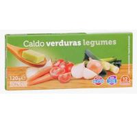 Caldo de Verduras, Brodo di Verdure Disidratato, 120g, 12 Cubetti, Senza Glutine, pack 5