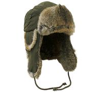 Caldo Inverno Cap Trapper Russo Cappello Di Oliva Orecchio Verde Flaps Marrone I