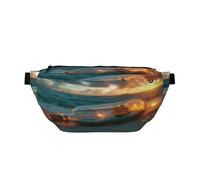 caldo per donna e uomo, Dawn Sentiment, con tracolla per sport, viaggi, escursionismo, corsa, jogging