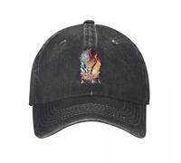 Caldo Puro Cotone, Anime Character Design Estate Demin cap Durevole per Tutte Le Stagioni Cappello Estivo Berretto da Baseball da Donna
