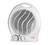 Caldobagno Elettrico 2000W Termoventilatore Con 2 Livelli Potenza E Termostato