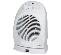 Caldobagno Termoventilatore Stufa Elettrica 2000W Oscillante Scalda Bagno Bianco