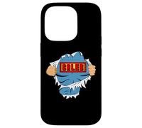 Caleb Name Superhero Gift for Boys Named Caleb Custodia per iPhone 14 Pro