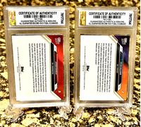 Caleb Williams #2 E Jayden Daniels 2024 TOPPS NOW #3 Rookie GEM-MT 10 Graded Lot