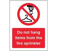 Caledonia segni 21451E non da appendere oggetti da fuoco sprinkler