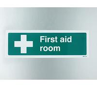 Caledonia segni 26015 g First Aid Room Sign, vinile autoadesivo, 300 mm x 100 mm