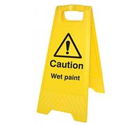 Caledonia segni 58544 autoportante Floor Sign, Caution Wet Paint"