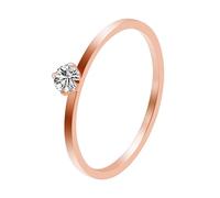 Calefee Anelli a Fascia Donna, Anello Matrimonio Donna Acciaio Inossidabile Fascia Sottile Larga 1mm con Zirconi, Misura 9