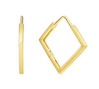 Calefee Cerchietto Orecchini Donna Oro 375, Orecchini Sposa Cerchio Forma Geometrica, Gioielli Eleganti Matrimonio